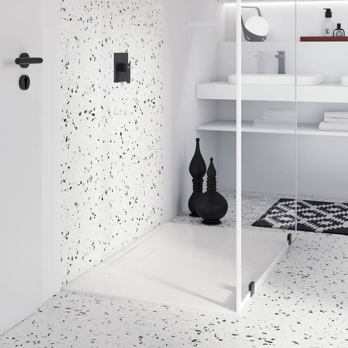 Villeroy & Boch Architectura douchebak acryl vierkant 90x90x1.5cm wit