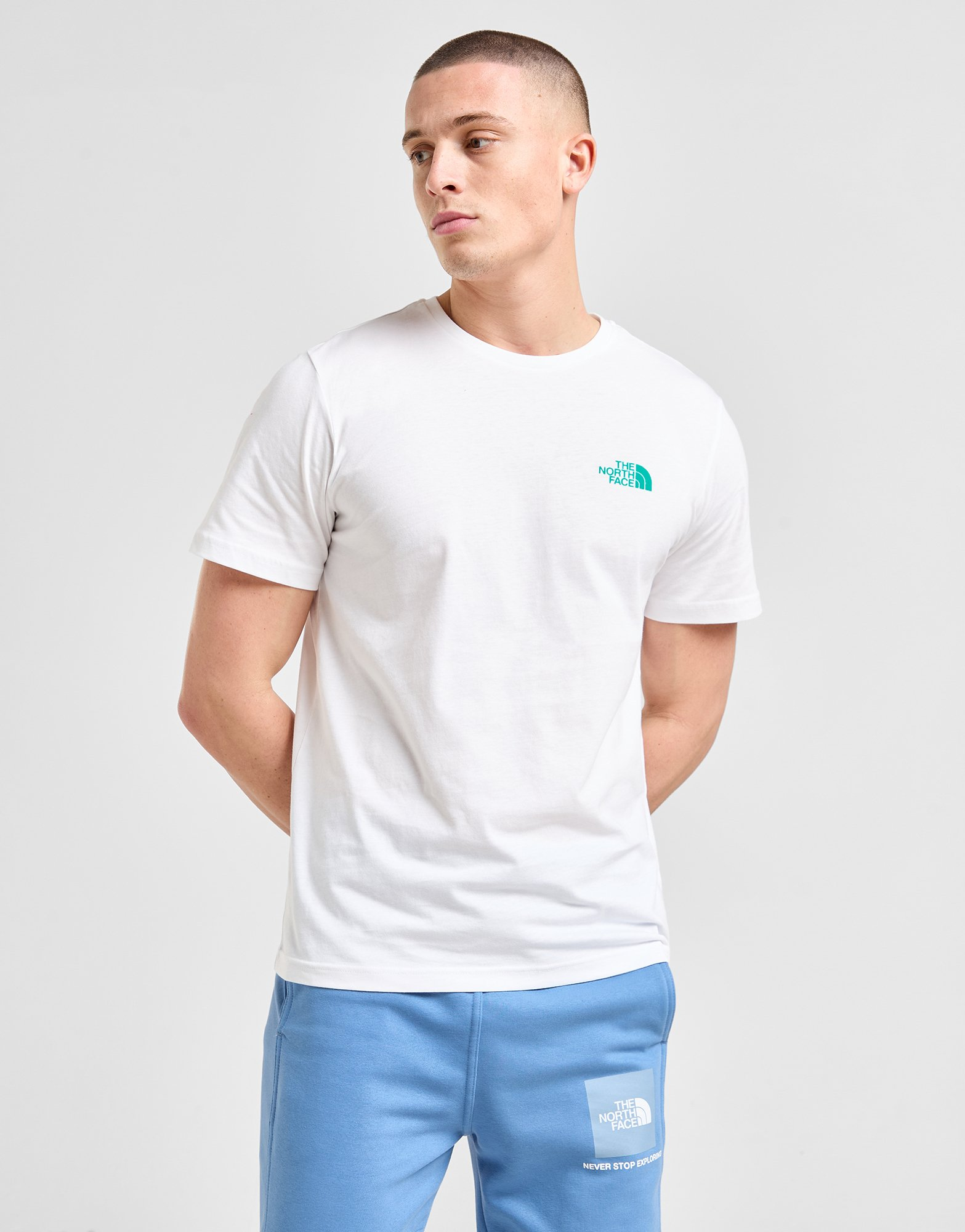The North Face T-shirt Mountain Outline Homme
