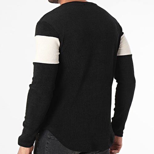 Sweat Crewneck Noir Beige