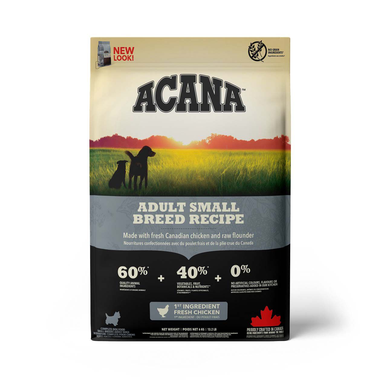 Acana Dog recipe Adult Small - Hondenvoer - 6 Kilogram - gevogelte