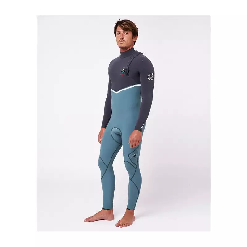 Combinaison néoprène RIPCURL E Bomb 3/2 Zip Free Muted Green