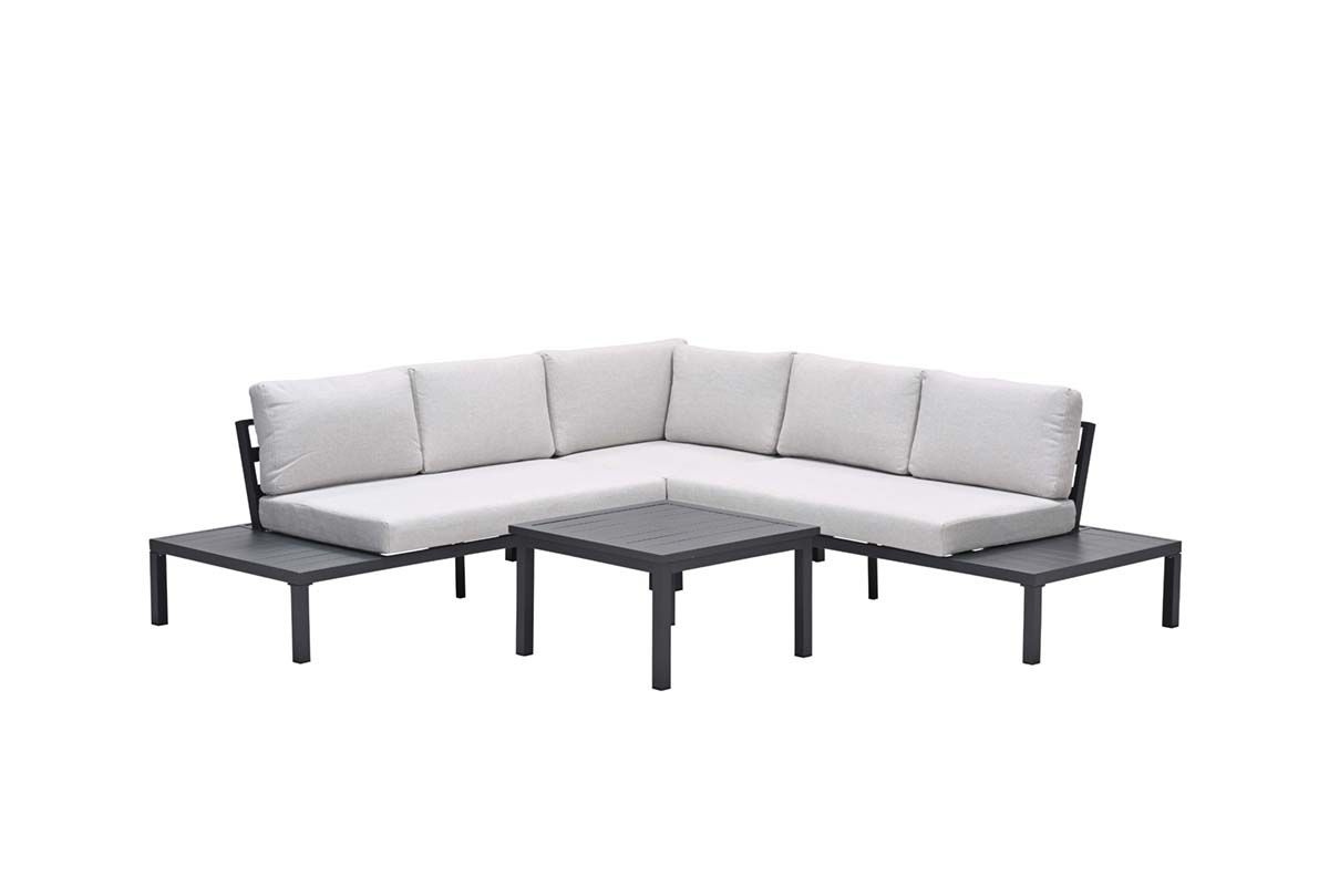 Garden Impressions Prinos 4-delige loungeset - carbon black