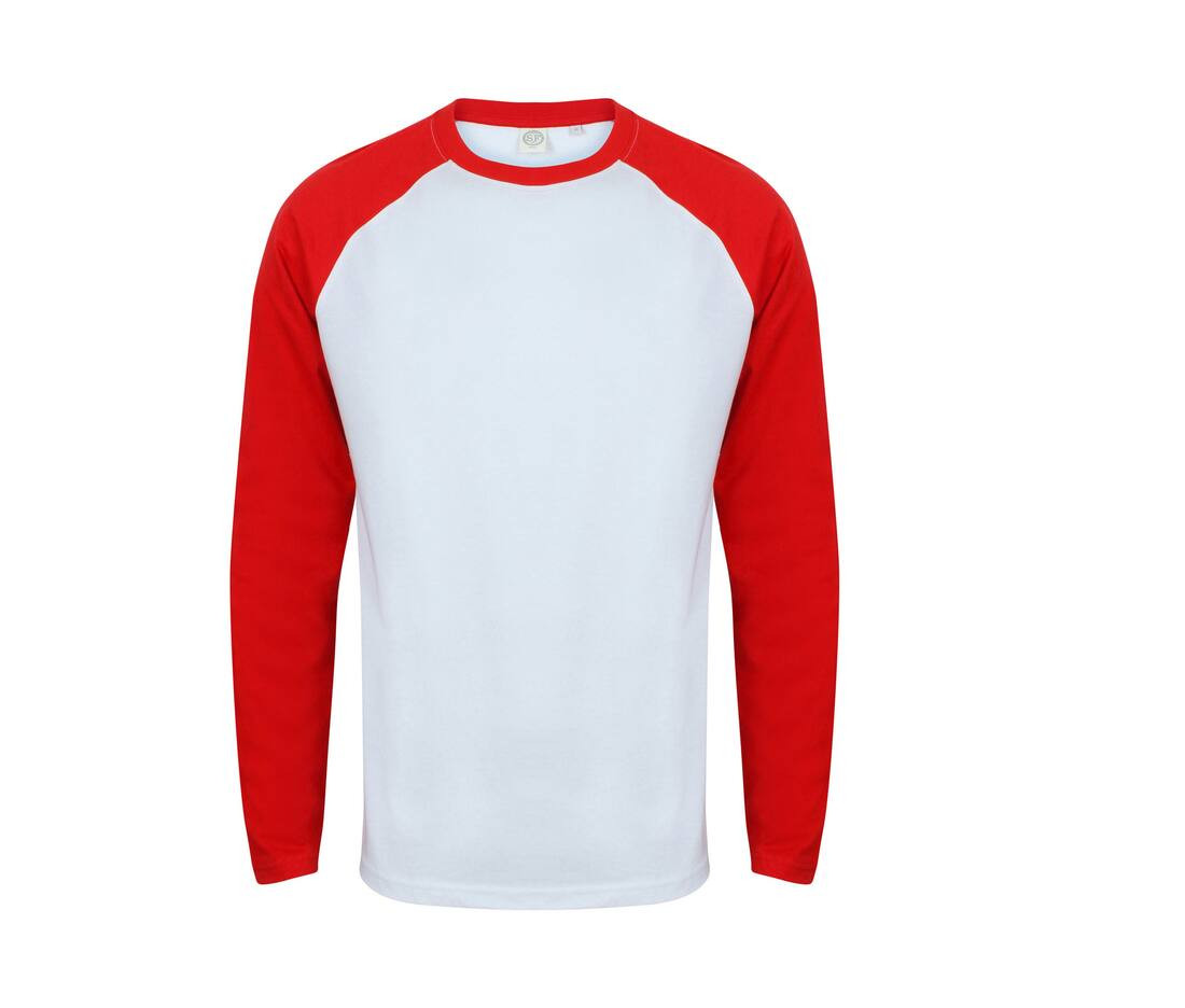 SF Men SF271 - T-shirt de baseball à manches longues pour homme
