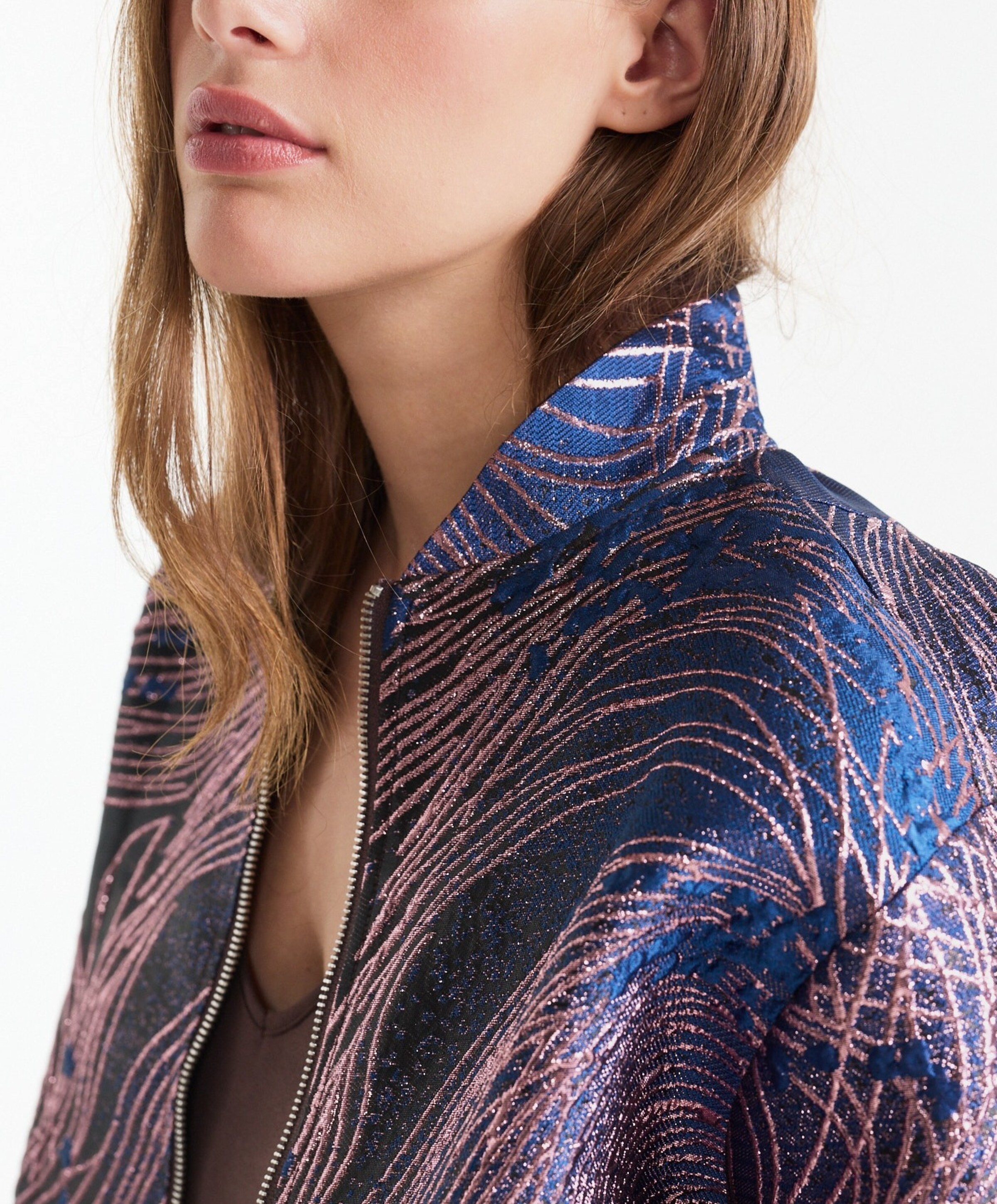 JANSEN Amsterdam Dames jas blauw
