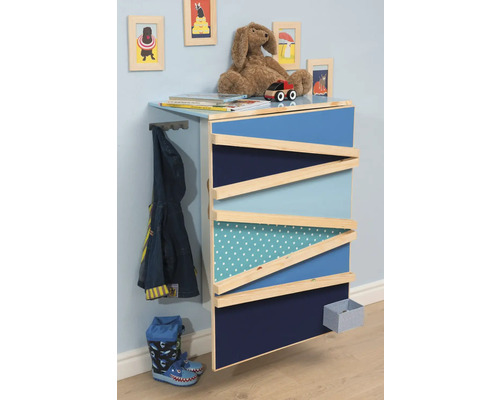 dc-fix® kleeffolie velours blauw 45x100 cm