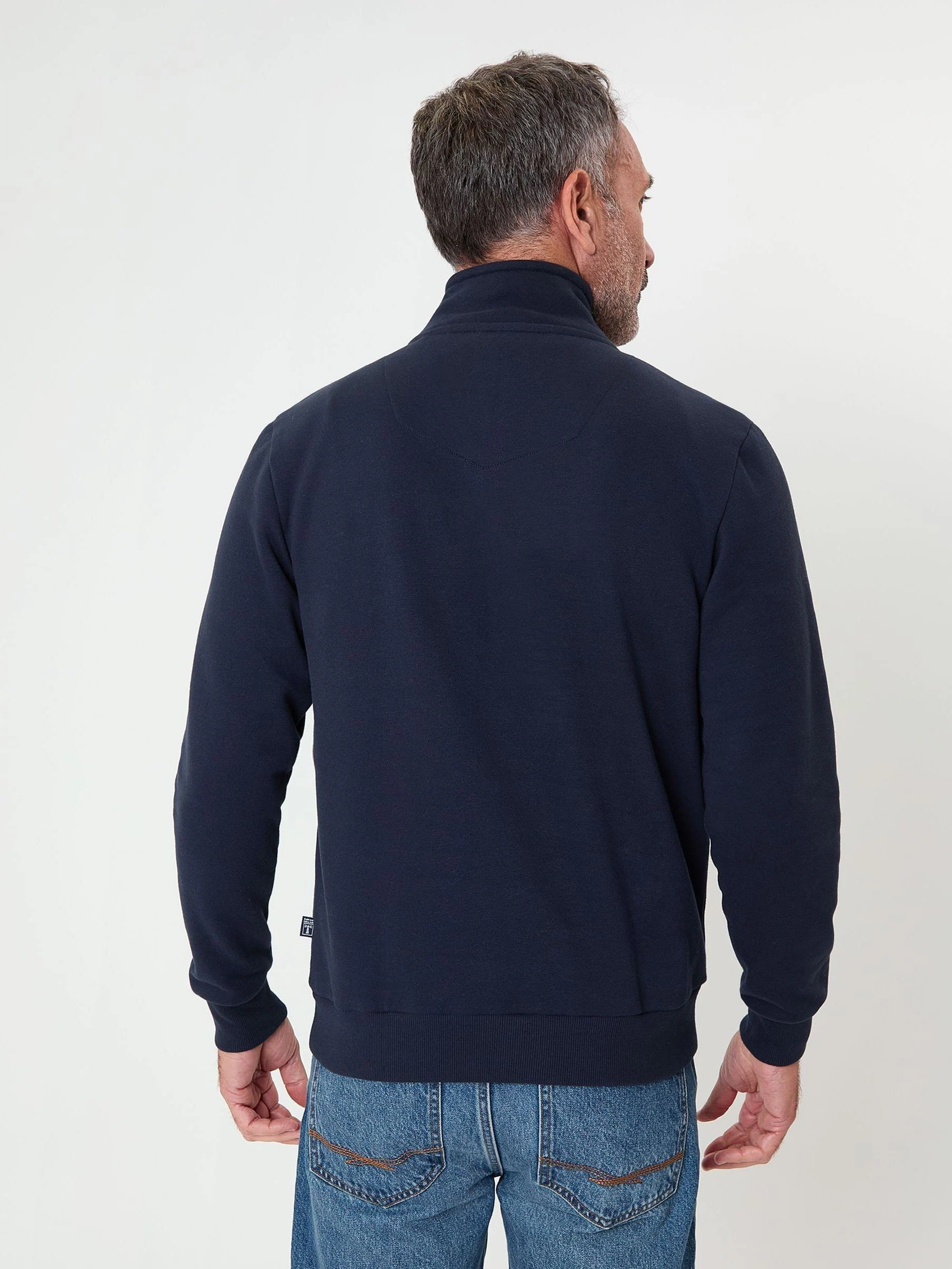 Blauw - Saltwell Quarter Zip Sweatshirt