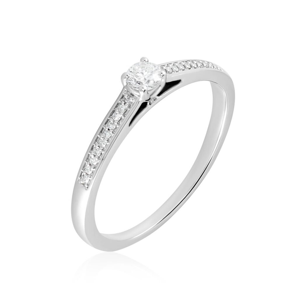 Bague Finella Platine Blanc Diamant