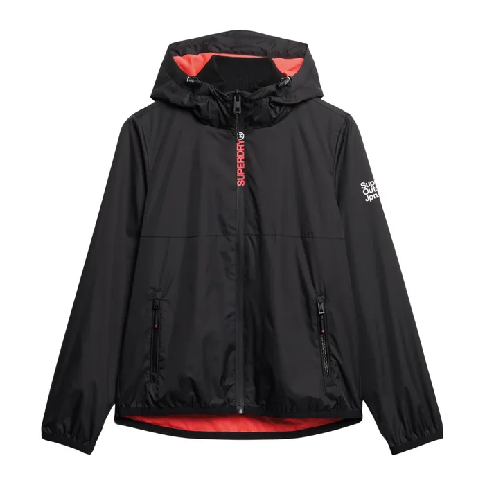 Superdry Hooded Logo Windbreaker Jas Dames