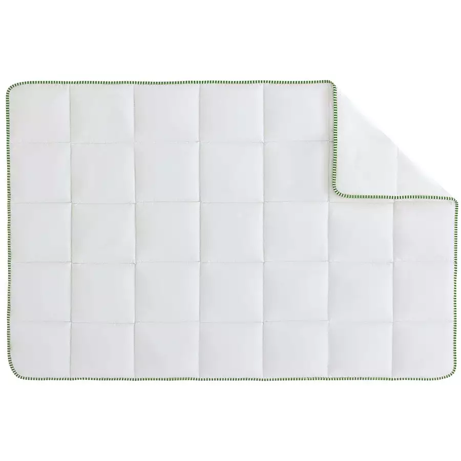 hibboux® Kopfkissen & Bettdecke Greeny Bamboo Set Multicolor