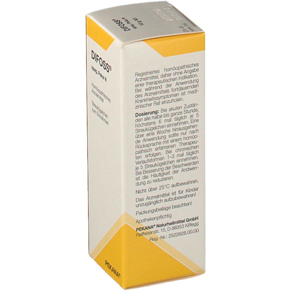 DIFOSS® spagyrische Peka N Globuli