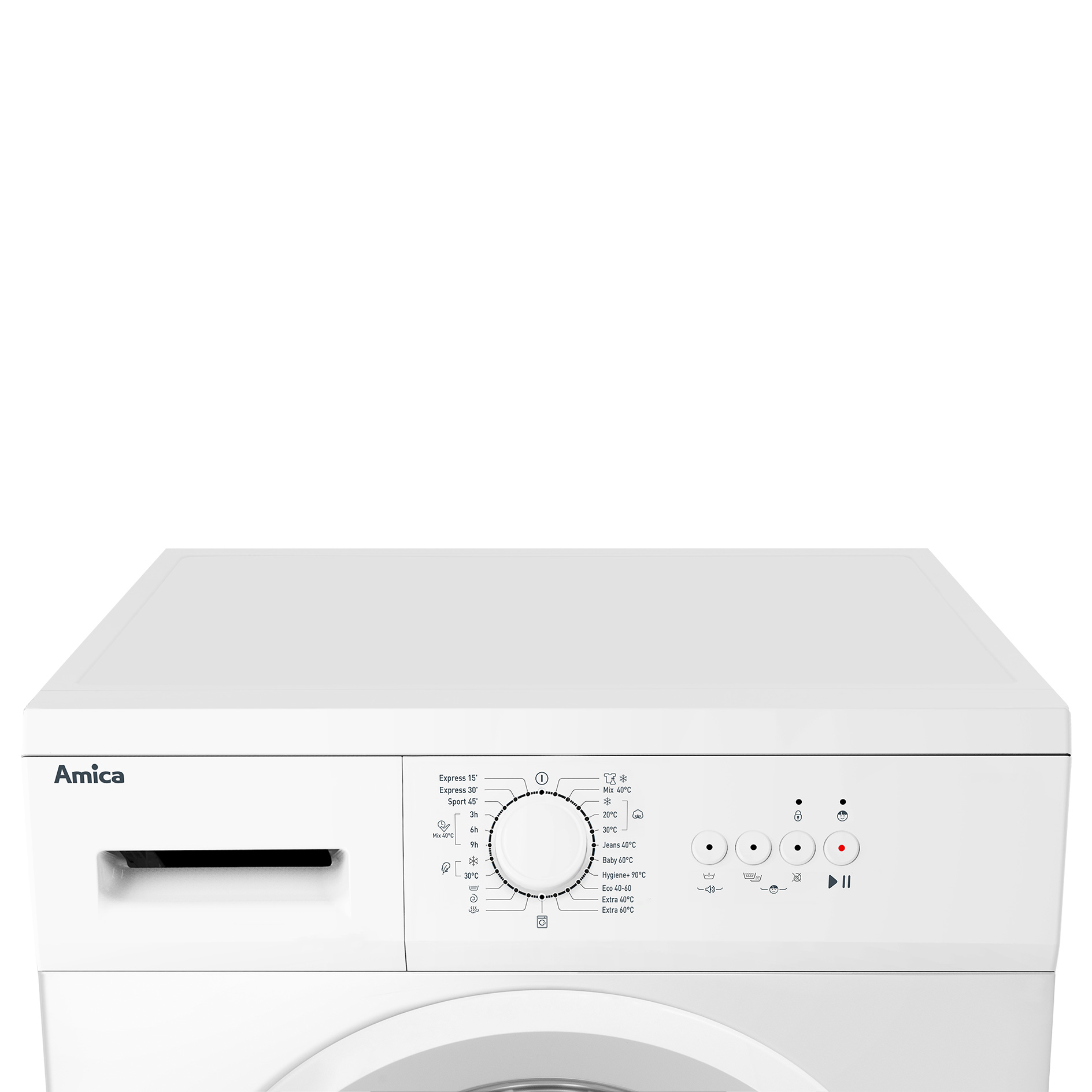 AMICA Waschmaschine AMICA WA 461 022 - weiß - 6 kg - D