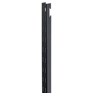 Duraline rail 175 cm zwart t.b.v. Duraline opbergsysteem hangend