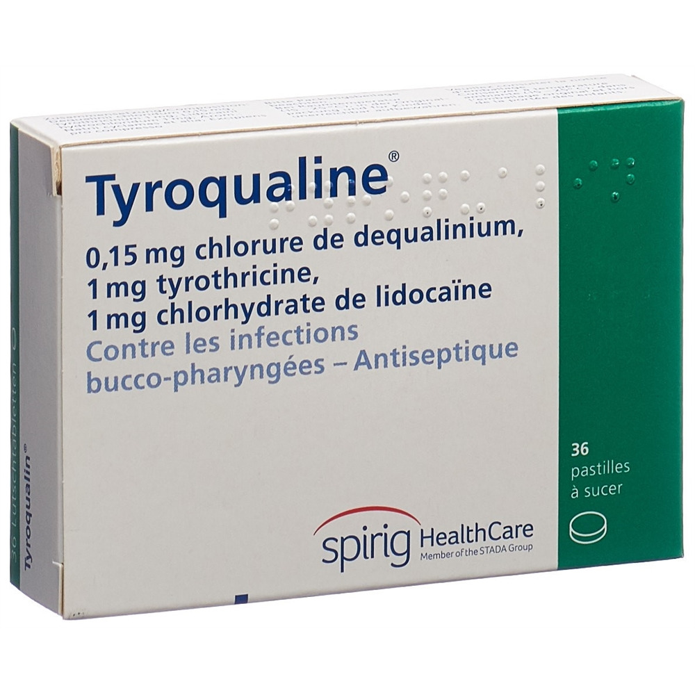 Tyroqualine Lutschtabl Blist 36 Stk<br>36 Stück, Blister, Lutschtablette