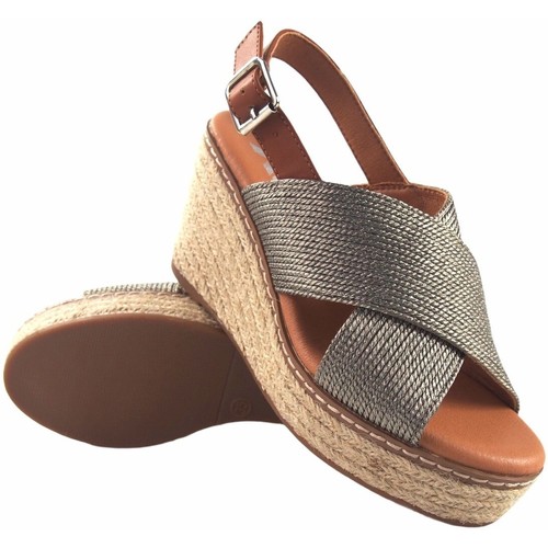 Xti - Sandalia señora42366 plomo Plata