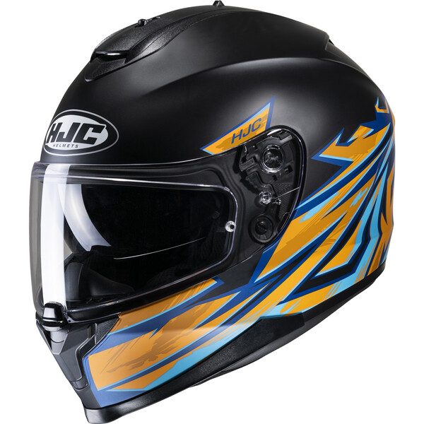 HJC - Casque C70 Pentas MC27SF / Noir / Orange / Bleu / Mat