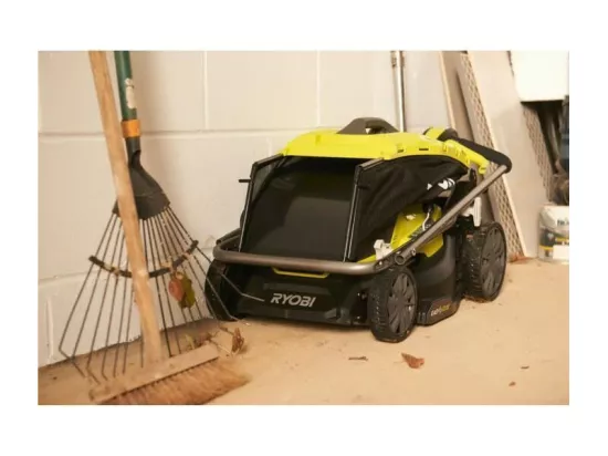 Tondeuse RYOBI 18V LithiumPlus Brushless coupe 37cm - 1 batterie 5,0 Ah - 1 chargeur rapide - RY18LMX37A-150