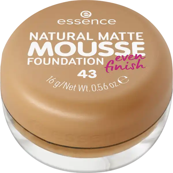Natural Matte Mousse Foundation 43