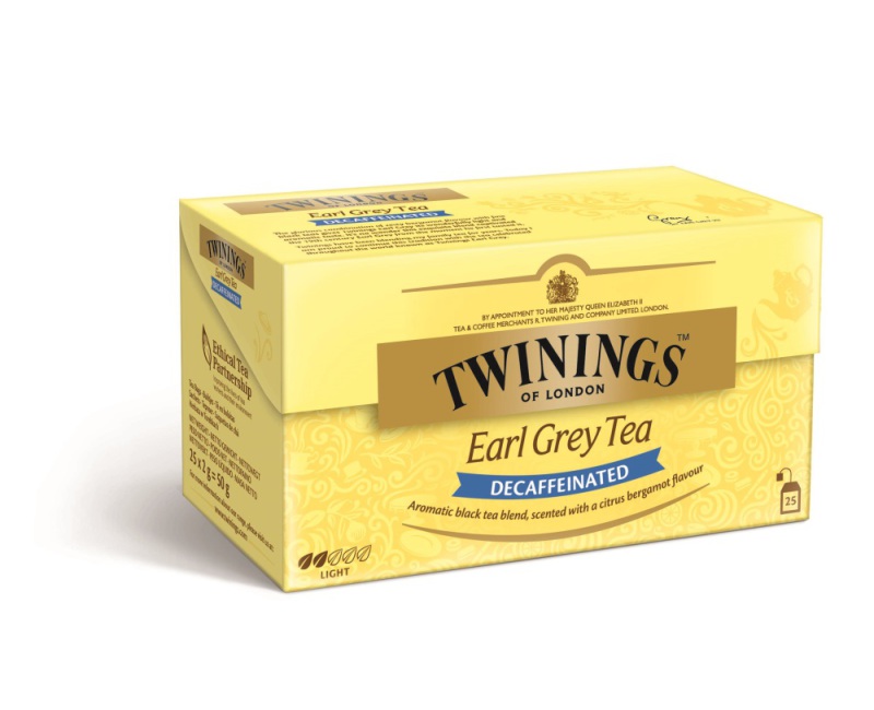 Twinings Thee Earl Grey Decaffeinated 25st