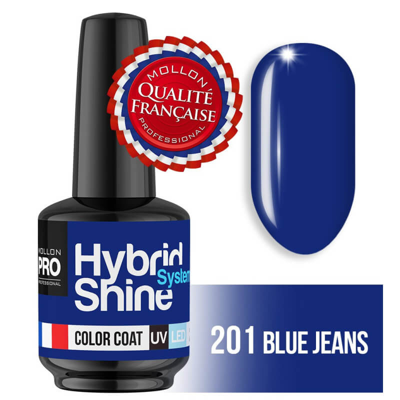 Mini Vernis Semi-Permanent Hybrid Shine Mollon Pro 8ml