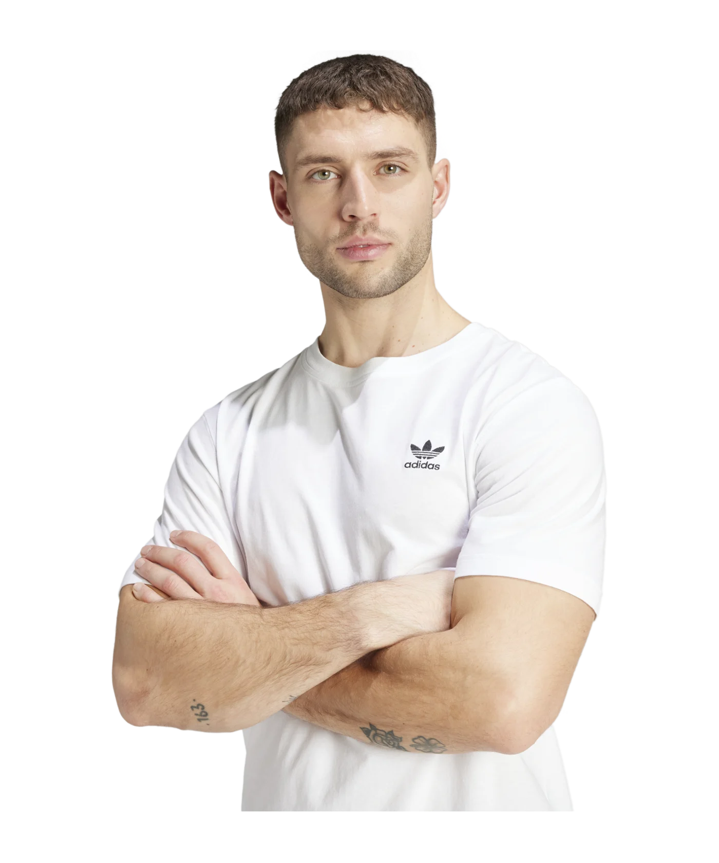 adidas Originals Essentials Trefoil T-Shirt Weiss