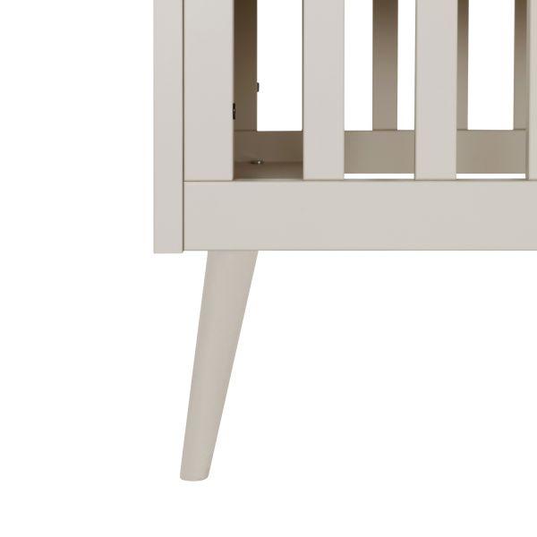 Europe Baby Sterre Babybed - 70 x 140 cm- Oatmeal / Oatmeal