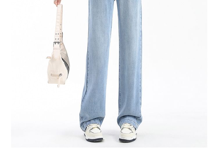 Notica - High Rise Washed Wide Leg Jeans (diverse designs)