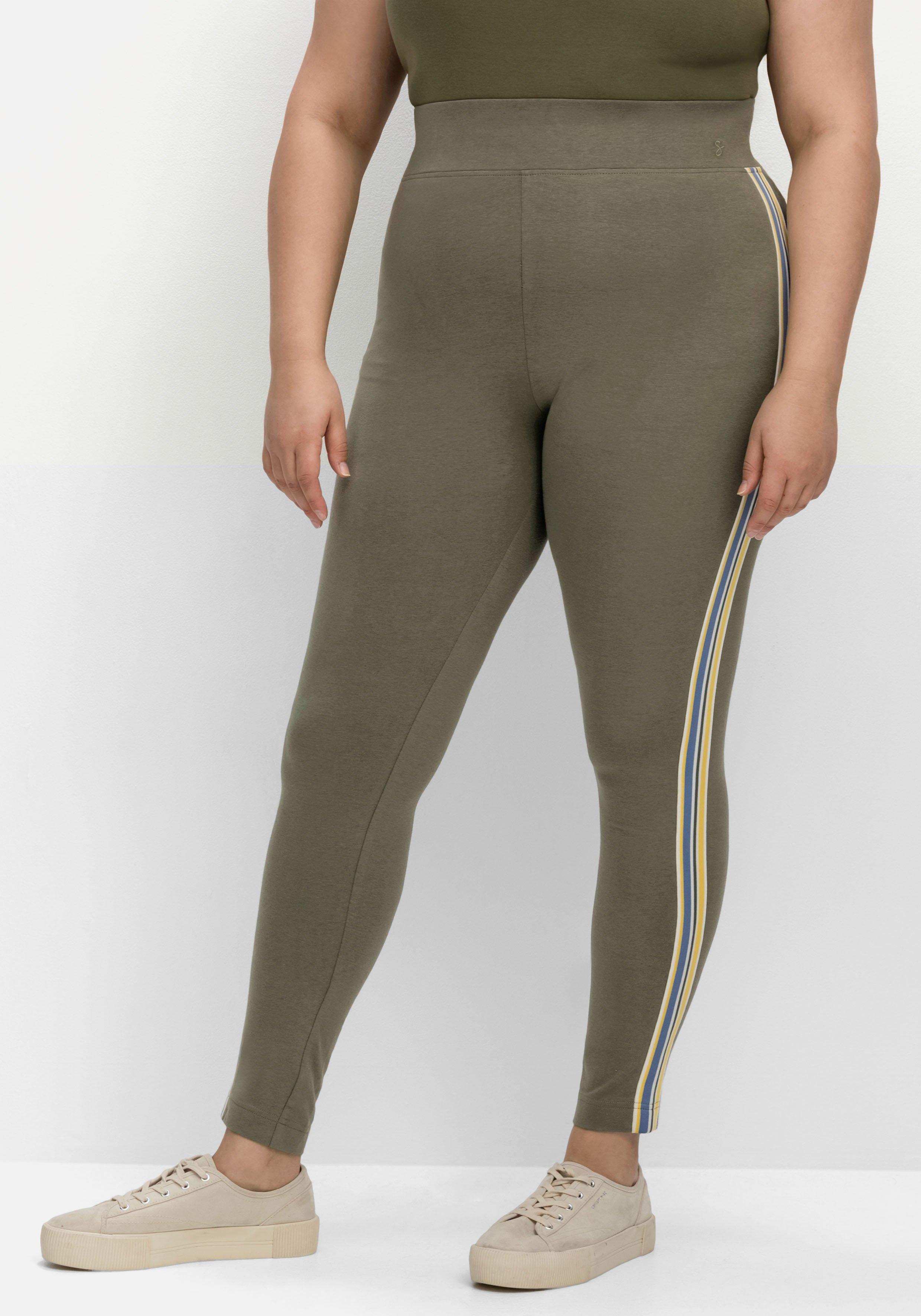 Leggings mit seitlichem Galonstreifen