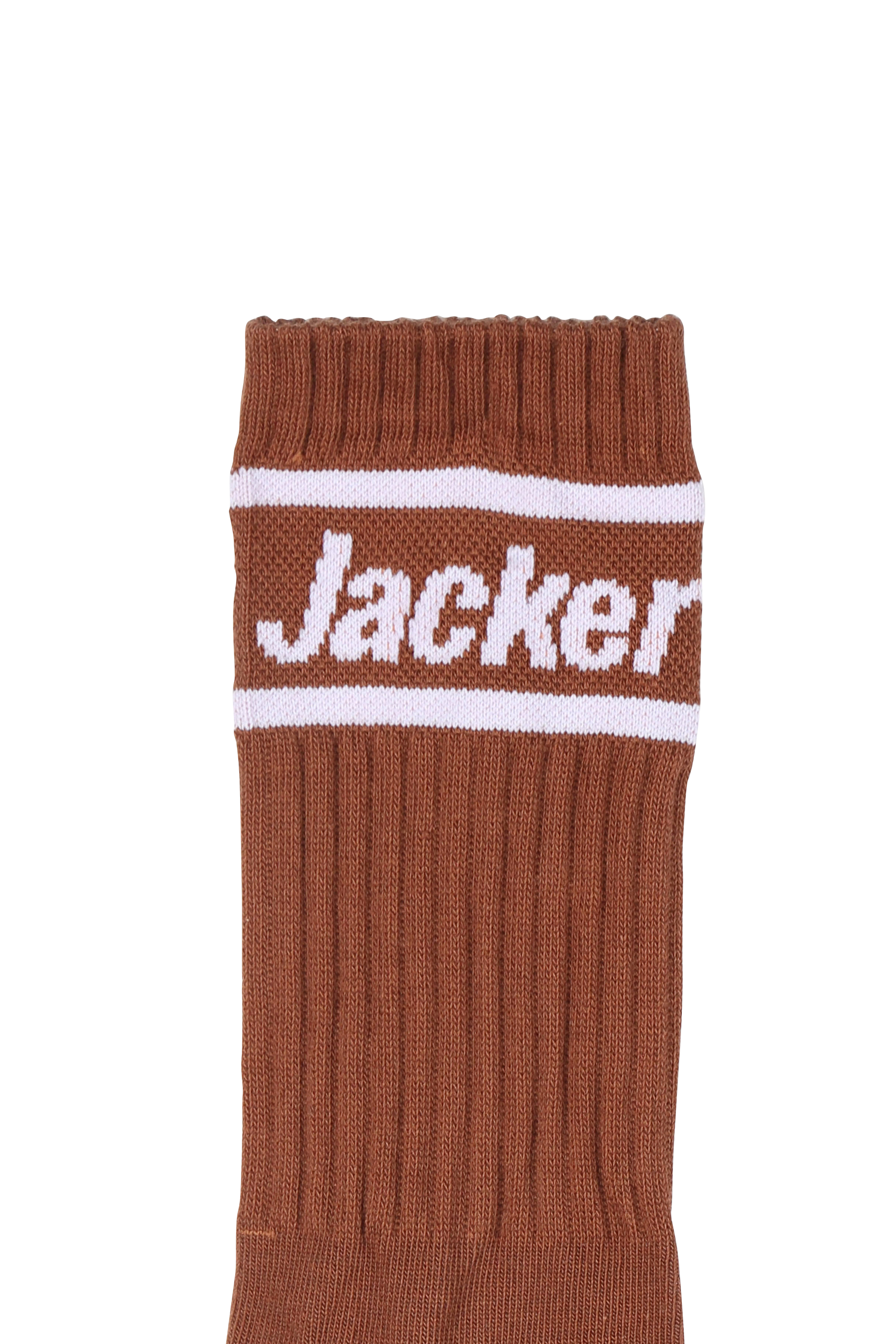 JACKER Chaussettes  AFTER LOGO Marron