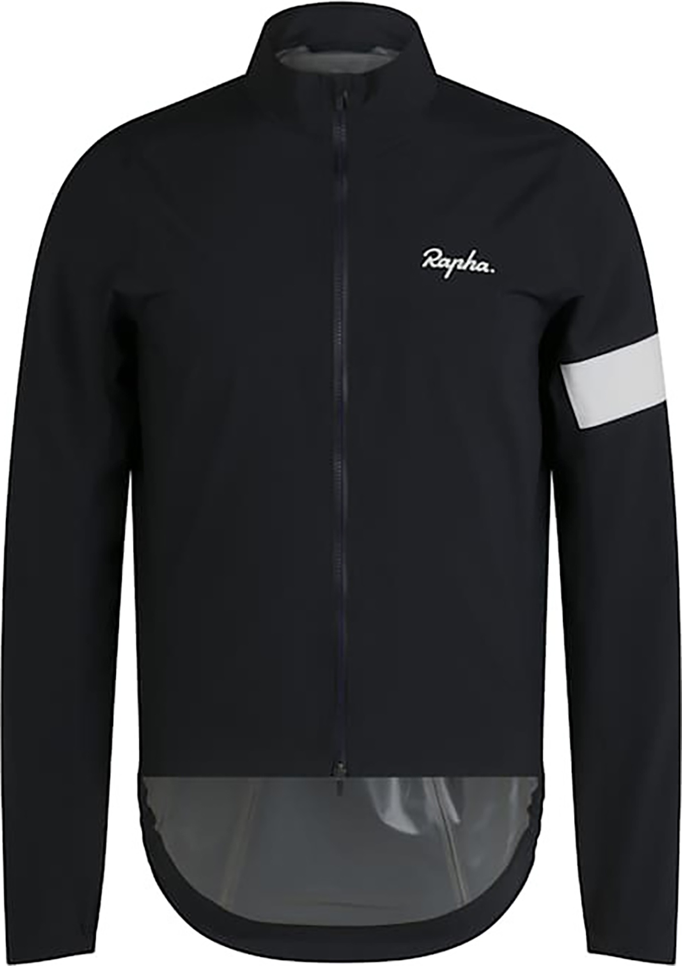 Core Rain Jacket Herre Black/White