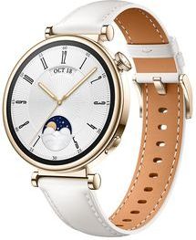 Huawei - Watch GT 4 - Smartwatch - Wit - Leer
