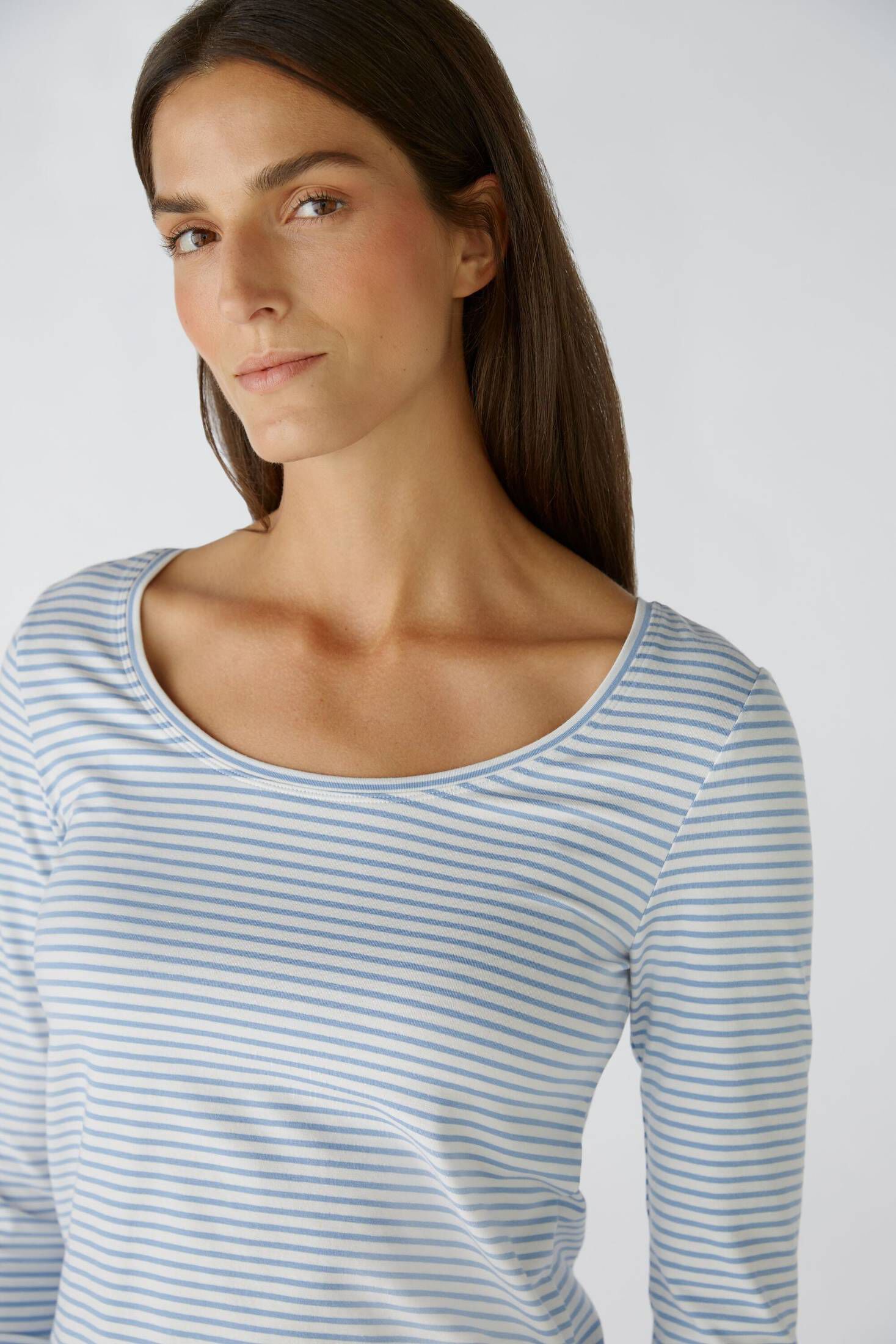 Oui| Damen Langarmshirt