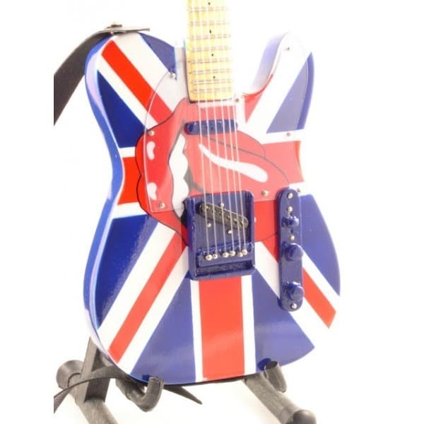 Mini guitar: Rolling Stones - Keith Richards - Fender Telecaster