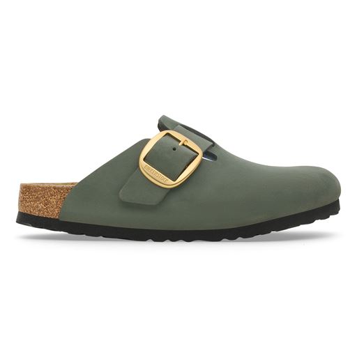 Birkenstock Boston Big Buckle Sko, Thyme, 39