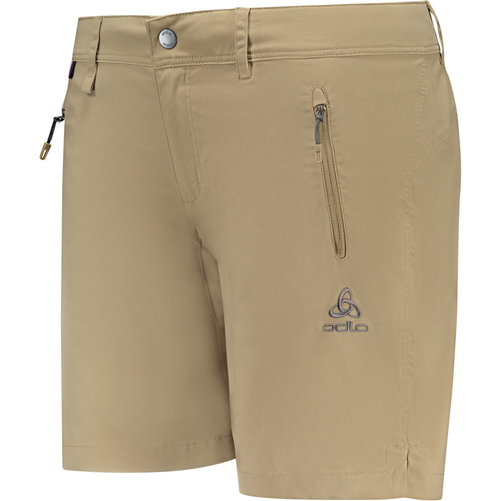 Odlo Damen-Shorts Wedgemount hellbraun, 34