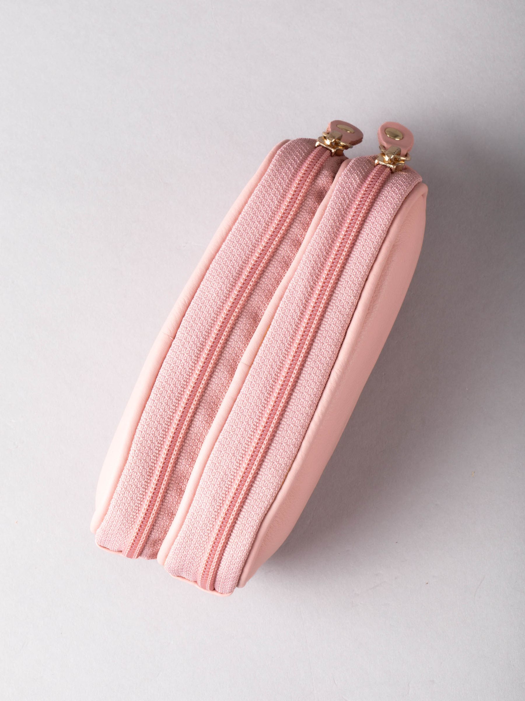 Roze - Lakeland Leather dubbele brillenkoker
