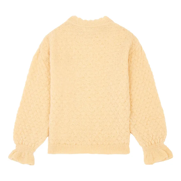 Búho Pull Ajouré Boho | Vanille