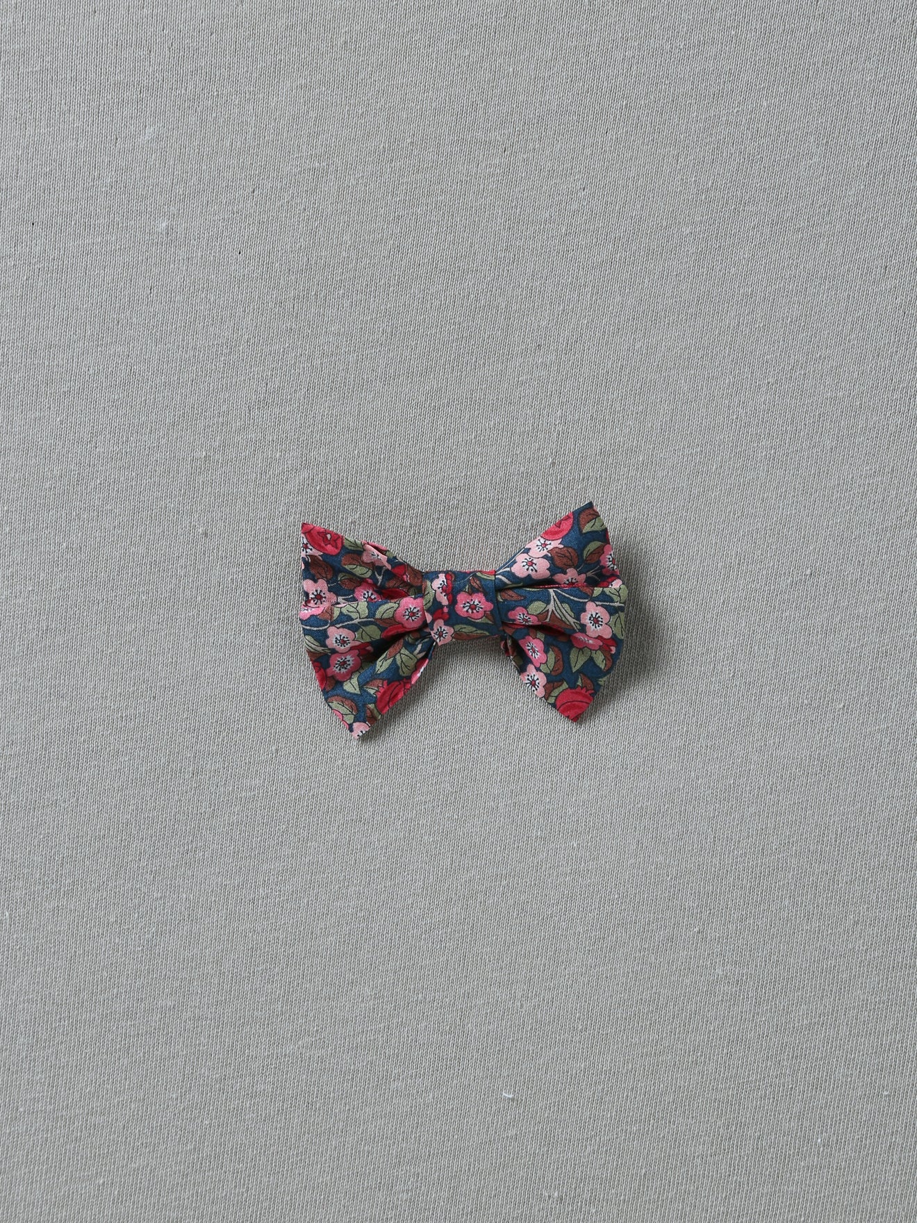 Lot de 2 pinces noeud en tissu Liberty Bébé