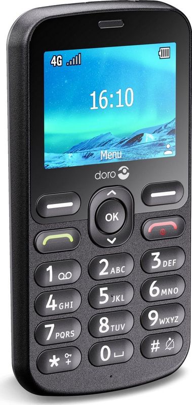 Doro - 1880 - Senioren GSM - Zwart - 4G