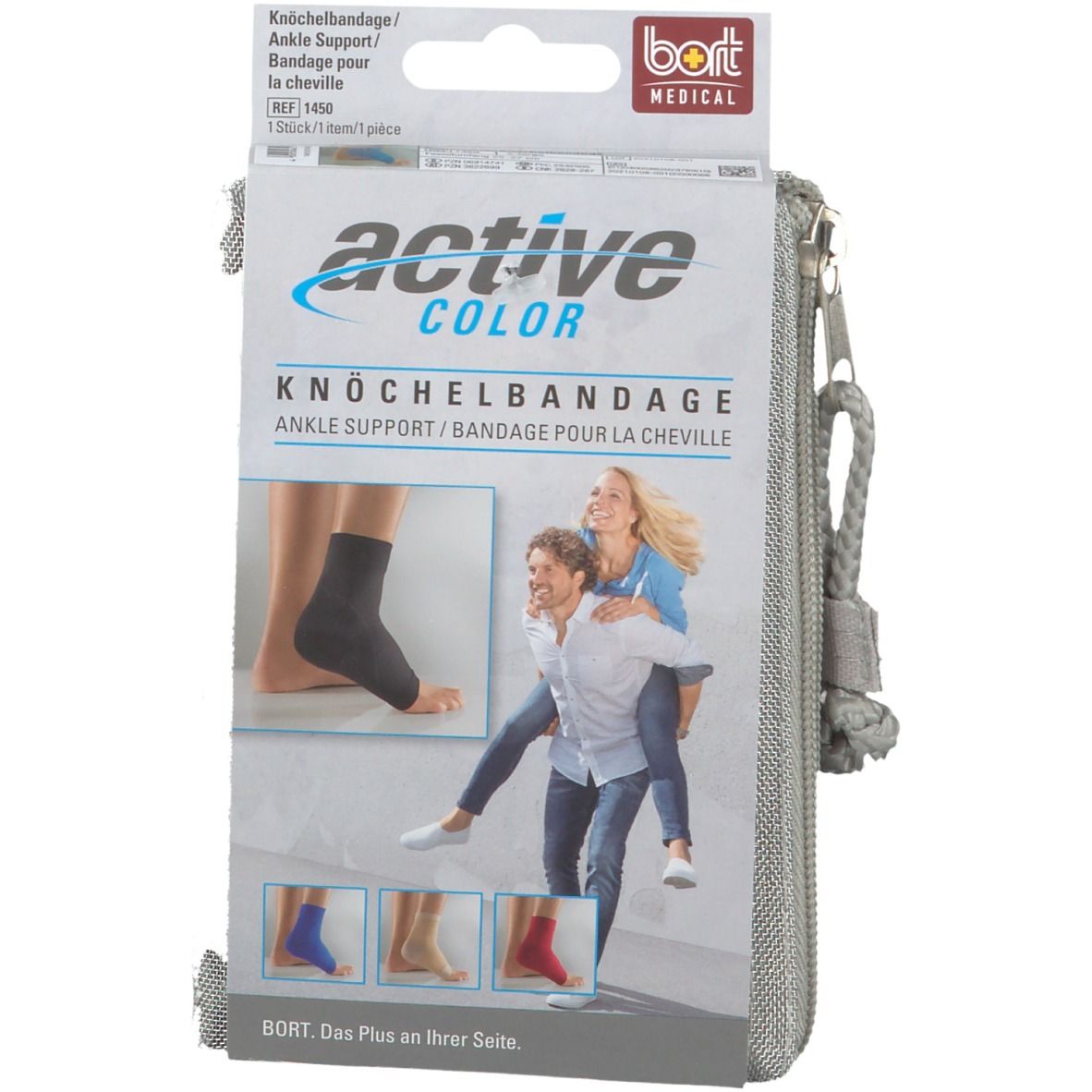 BORT ActiveColor® Knöchelbandage Gr. XL blau