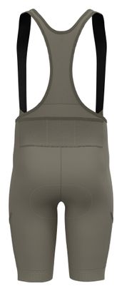 Cuissard Court À Bretelles Odlo Zeroweight Cargo Gris