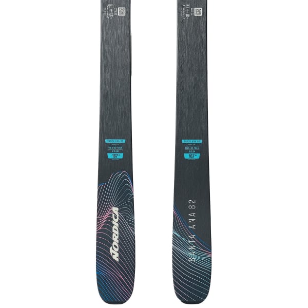 Ski NORDICA SANTA ANA 82 BLUE CLAIR/CORAIL/BLUE NUIT