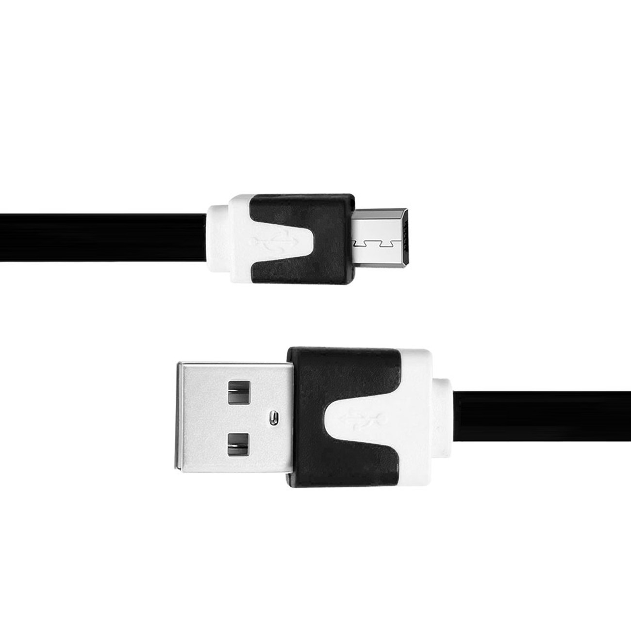 Ladekabel Micro USB schwarz 2 m