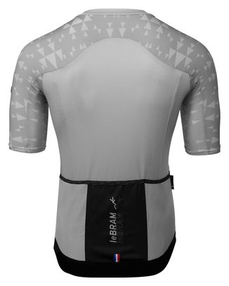 Maillot Manches Courtes LeBram Loze Gris Coupe Aero