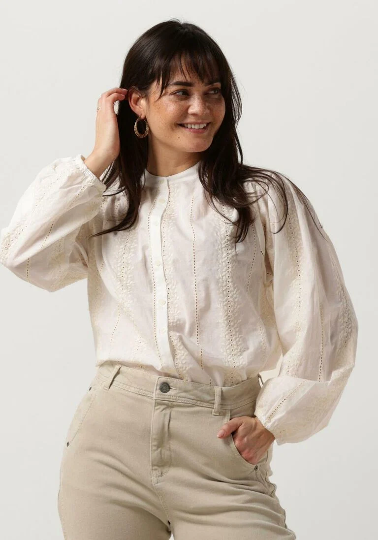 MOSCOW gebroken wit moscow blouse 118a-05-jordan
