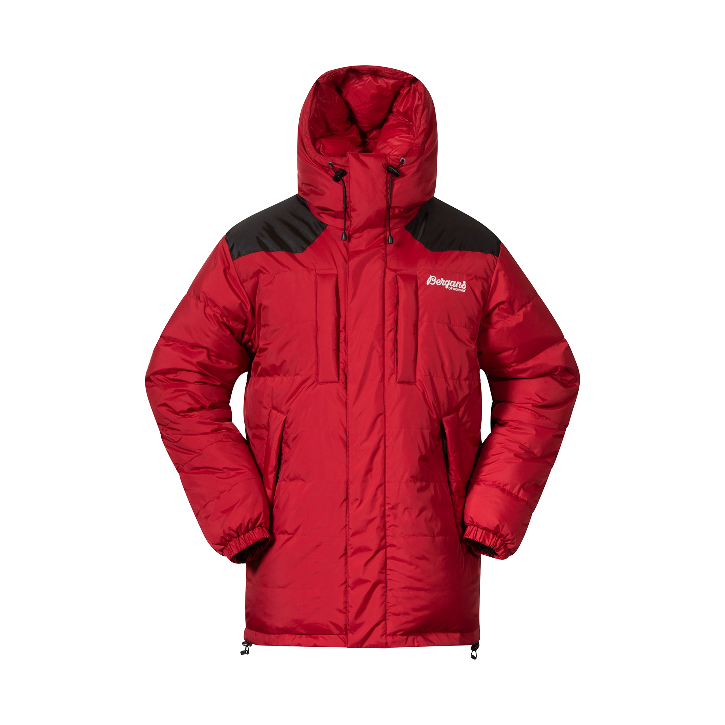 Expedition Down Unisex Parka Red / Black