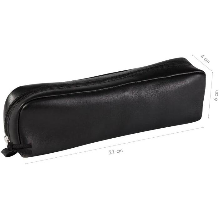 trouse Clairefontaire en cuir noir