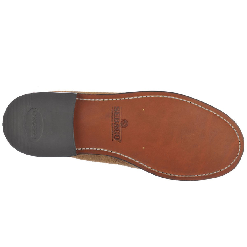CLASSIC DAN FLESH OUT Dark Brown MOCASSIN-Mocassin pour homme en cuir pleine fleur