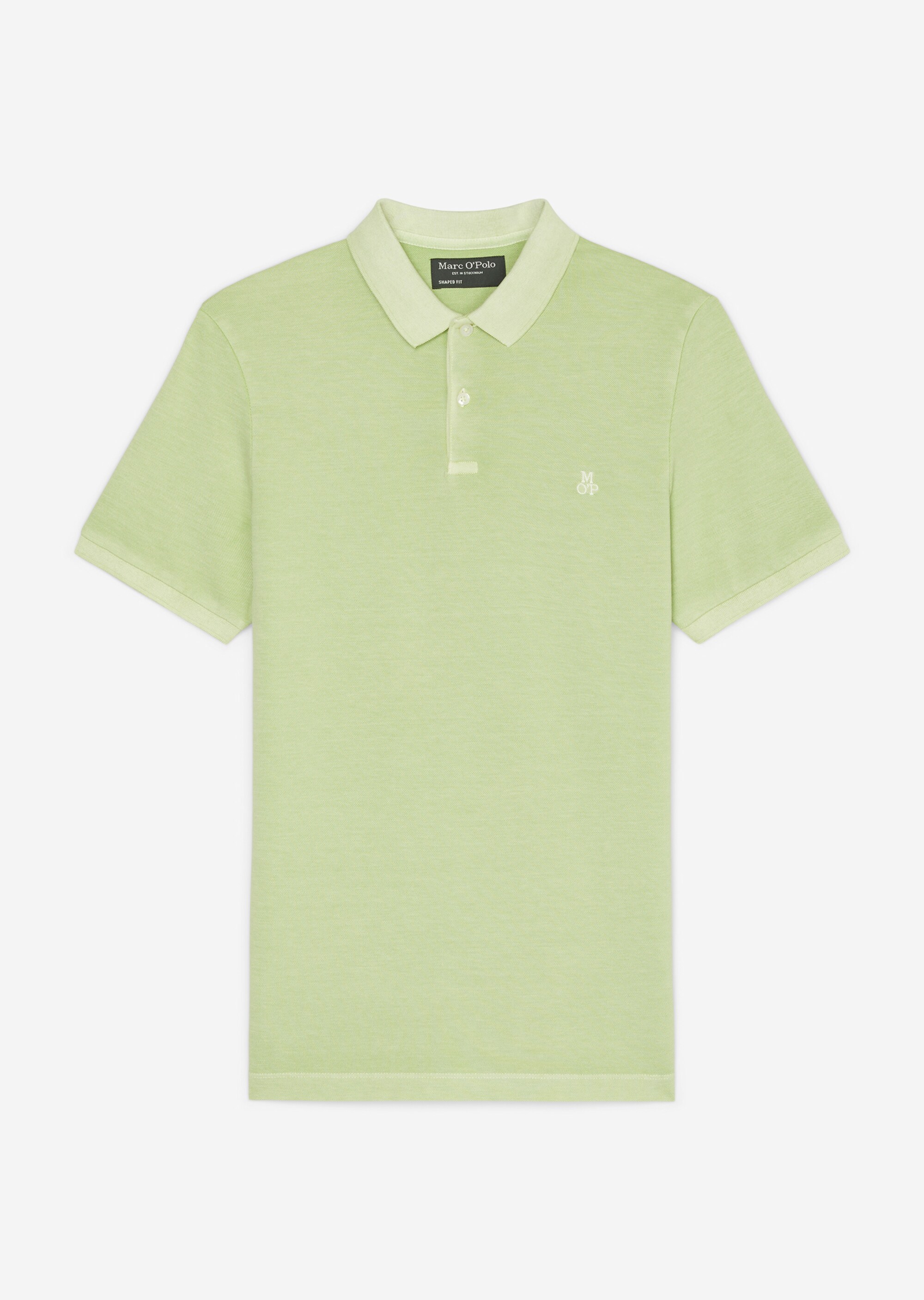 Poloshirt Piqué shaped aus Organic Cotton-Stretch