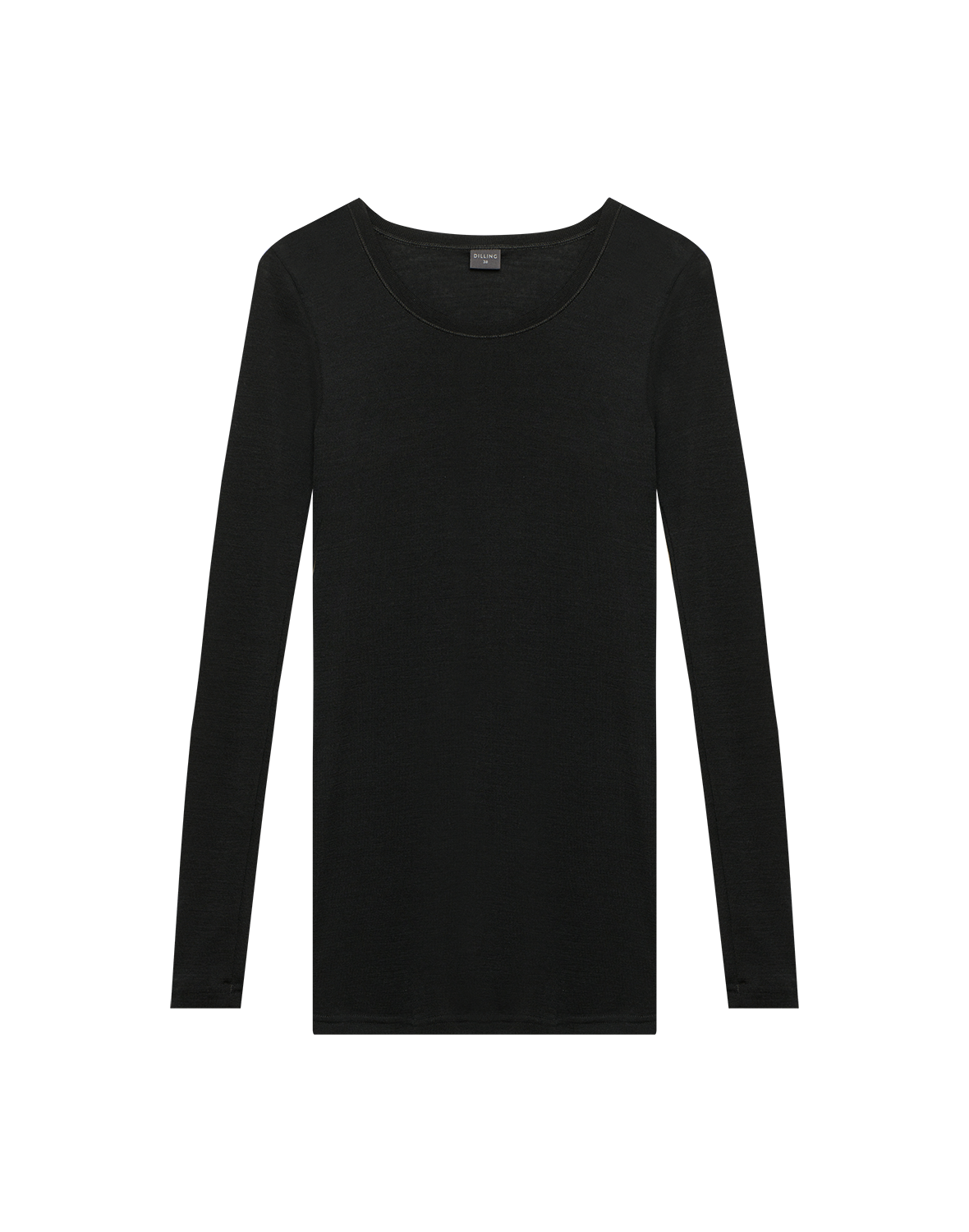 Shirt van merinowol voor dames in Natuur