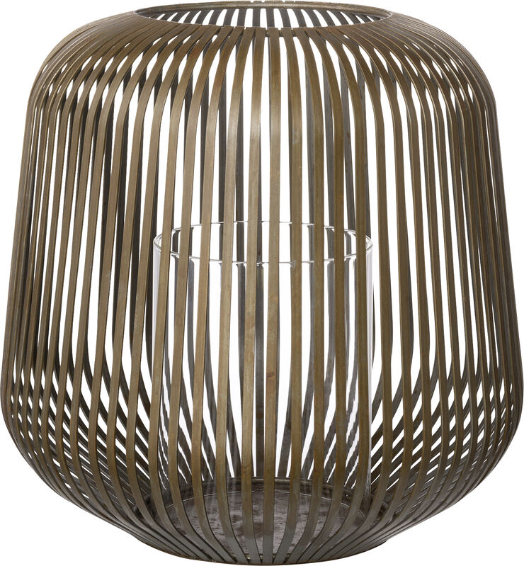 Blomus Lantern -LITO- Colour Rusty look Size M incl. inner glass cy Rusty look